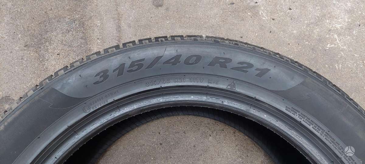 Pirelli, winter 315/40 R21