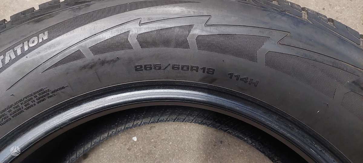 Goodyear, winter 265/60 R18