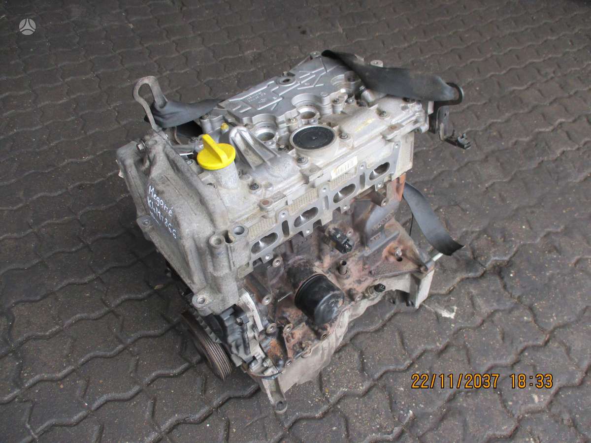 Renault Megane Variklis 1 6b k4m t 866