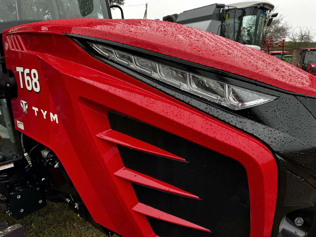 TYM SUPER KAINA IR KOKYBĖ T68, tractors