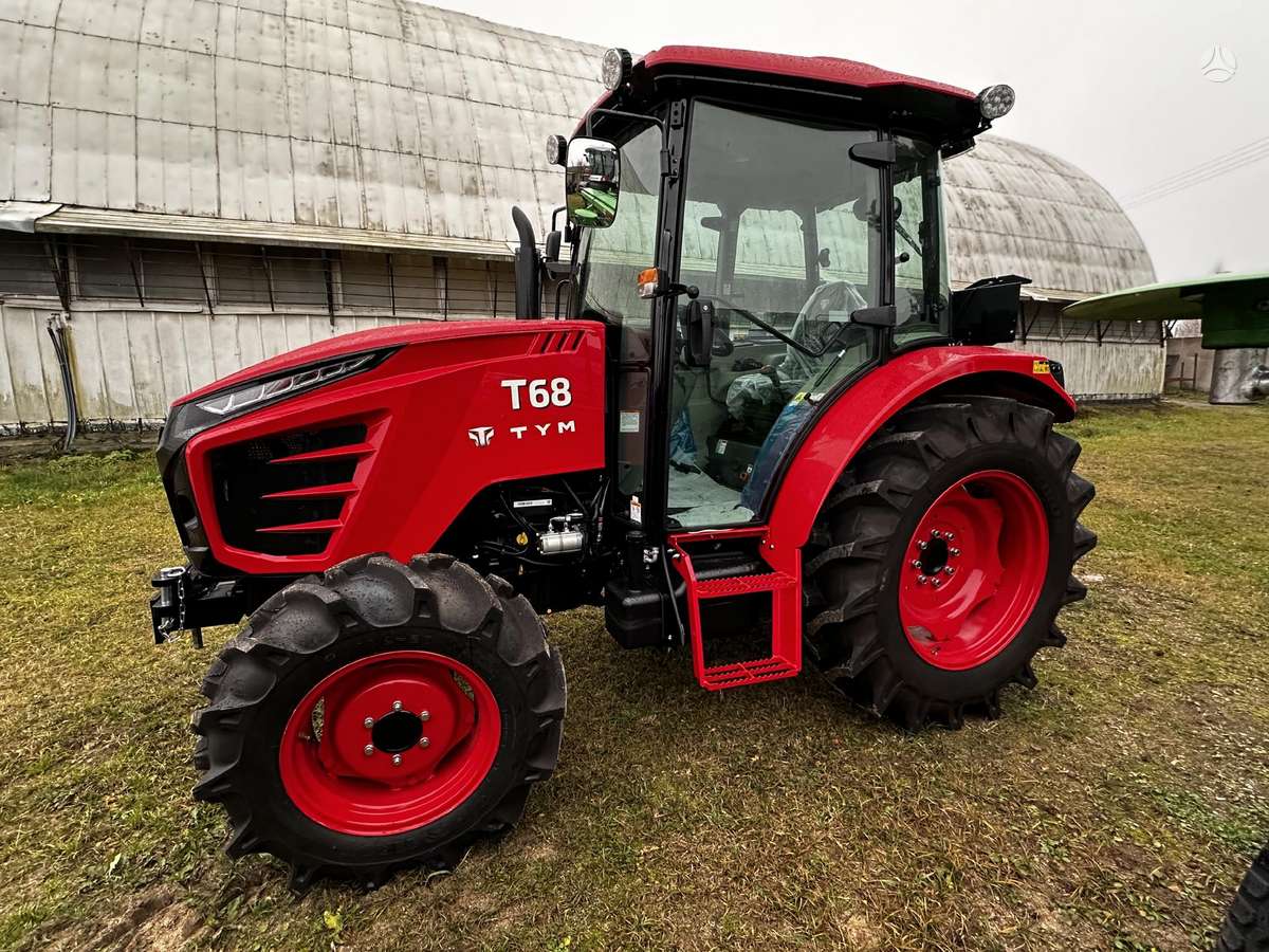 TYM SUPER KAINA IR KOKYBĖ T68, tractors