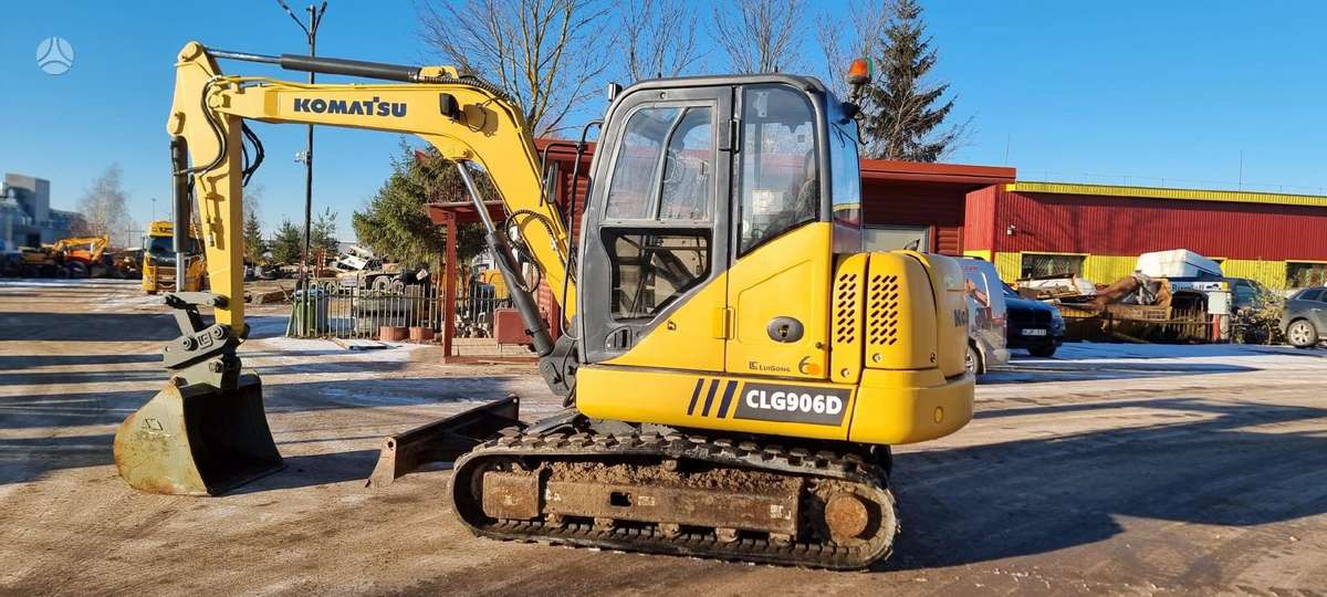 Komatsu LiuGong CLG 906, mini ekskavatoriai