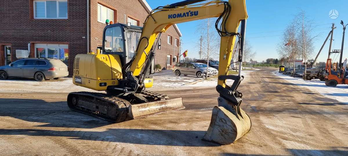 Komatsu LiuGong CLG 906, мини-экскаваторы