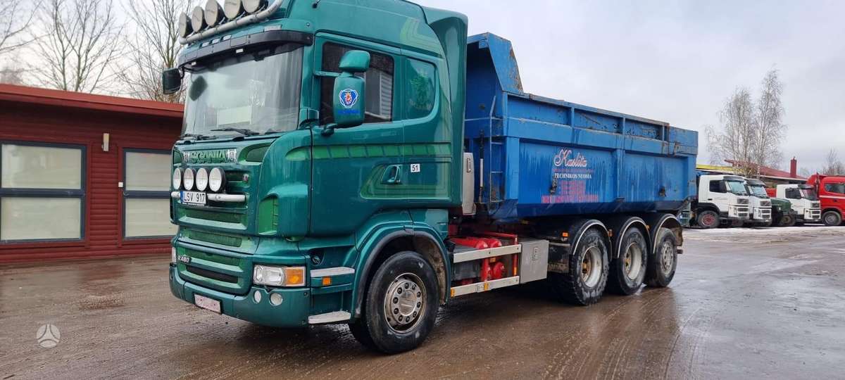 Scania R480, dumpers / tippers