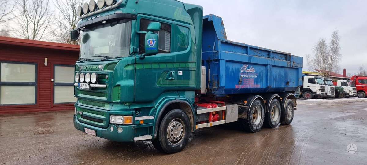 Scania R480, самосвалы