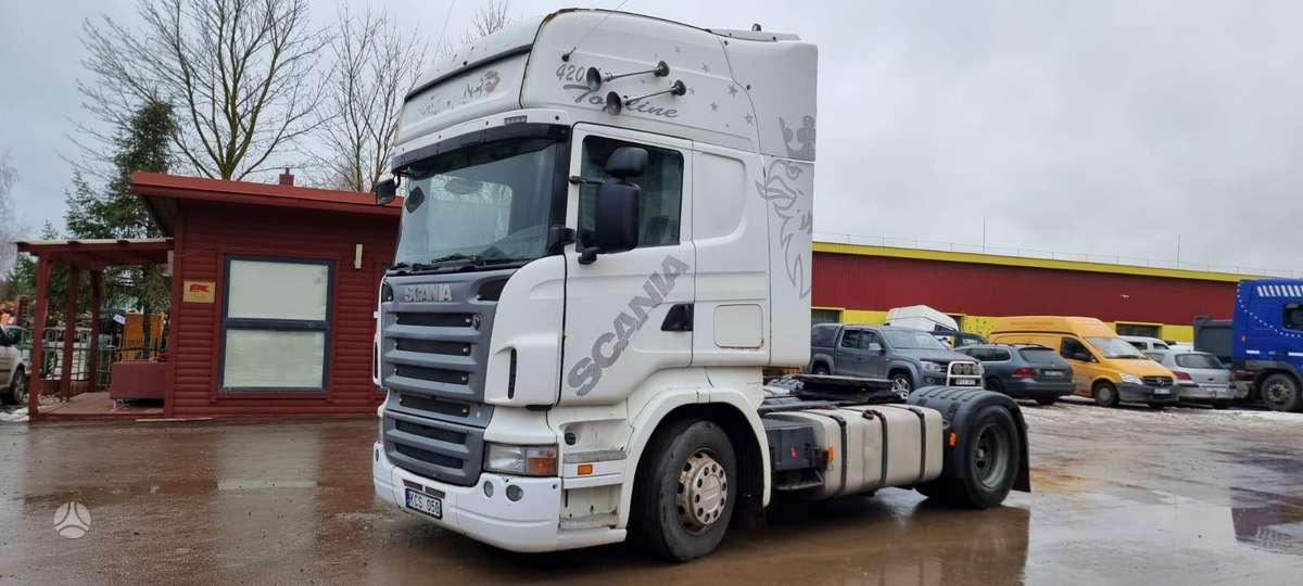 Scania R420, 2 miegamosios vietos