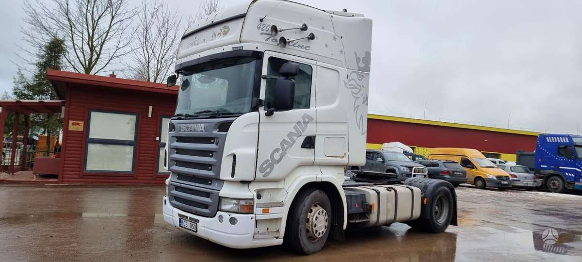 Scania R420, 2 miegamosios vietos