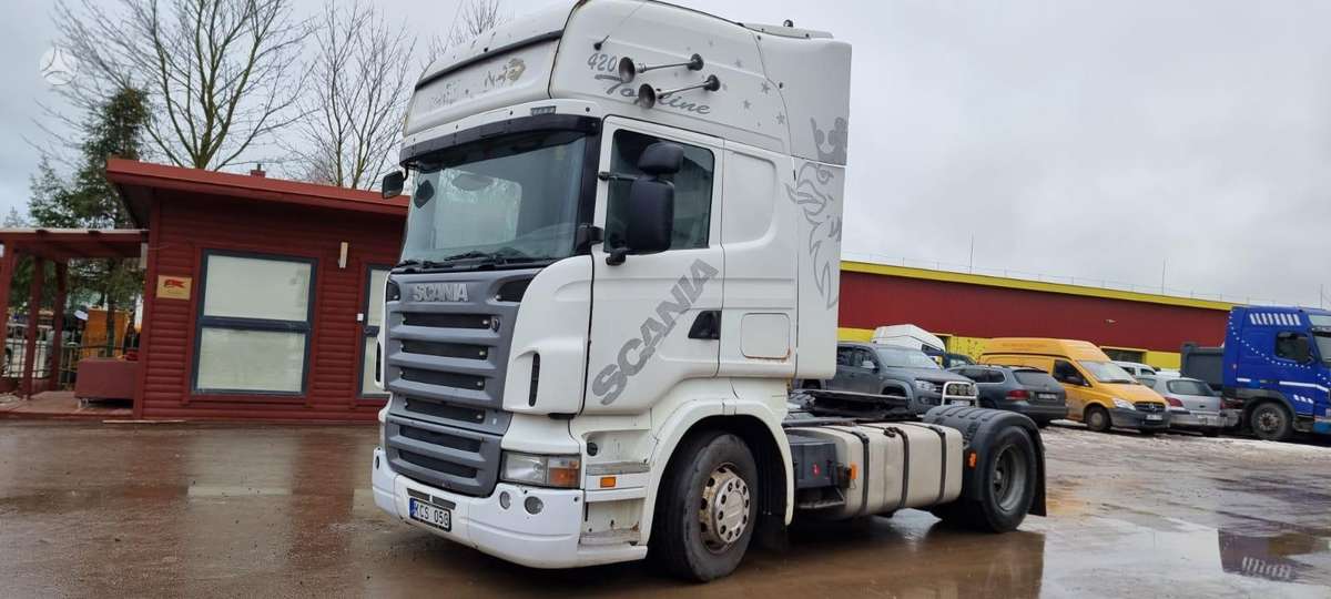 Scania R420, double sleeper