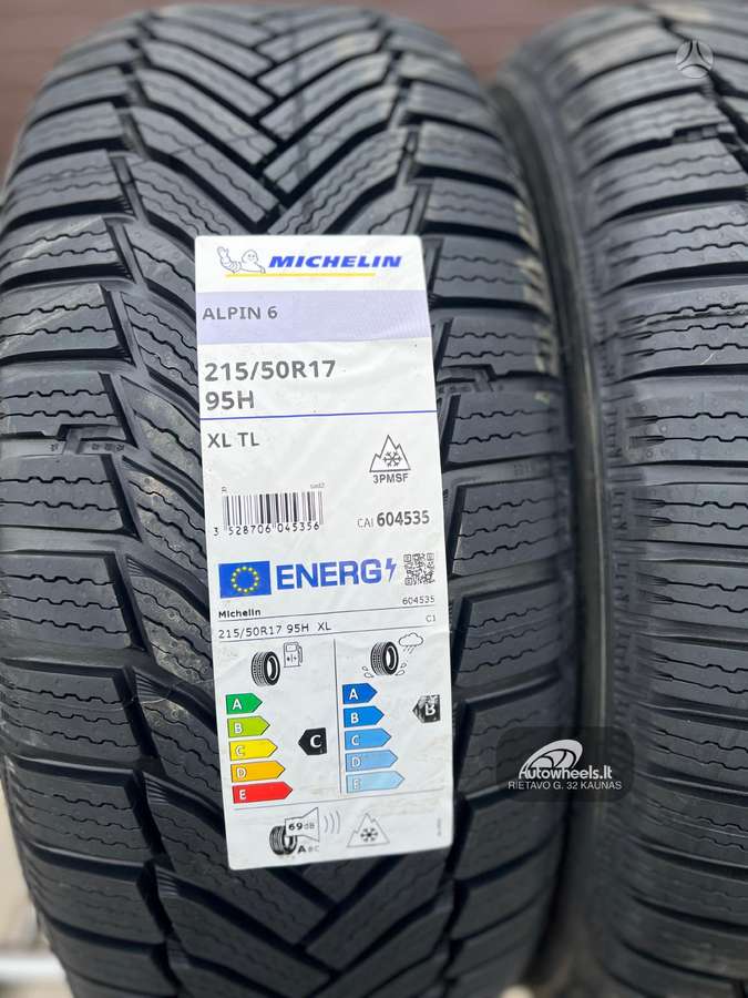 Michelin Alpin 6, winter 215/50 R17