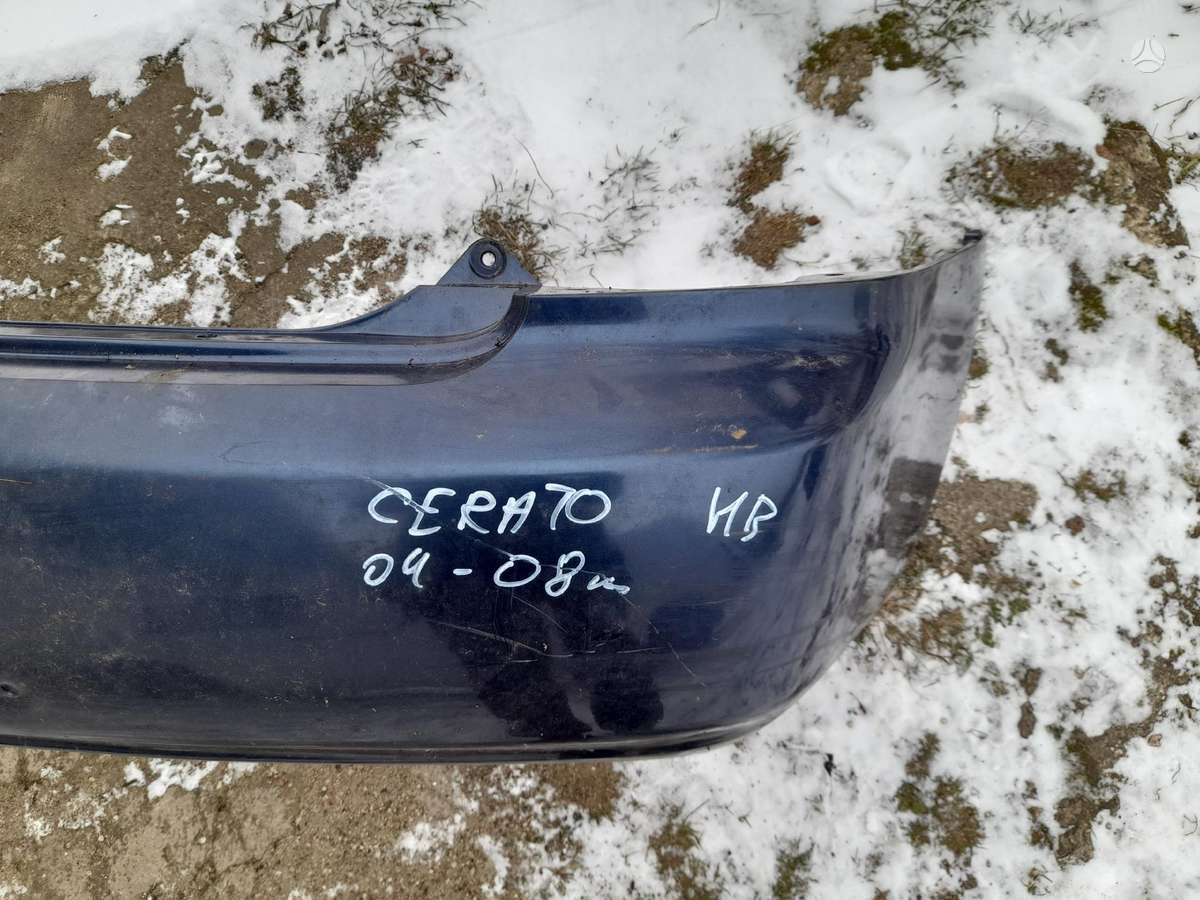 Kia Cerato bamperiai, variklis