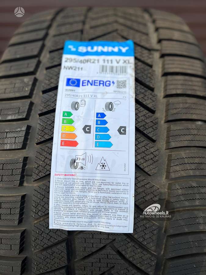 Sunny NW211, winter 295/40 R21