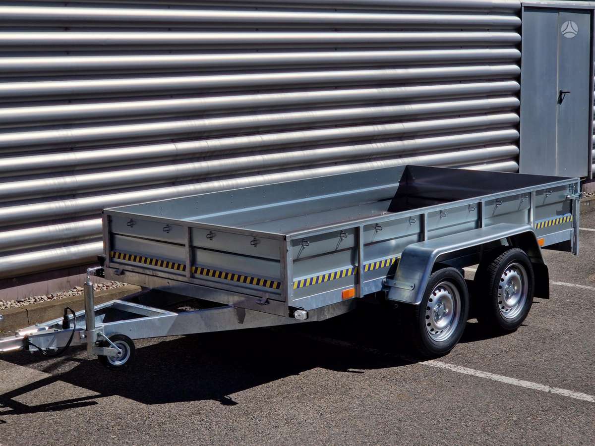 KTS Virinta, lingės, pastiprinta, passenger car trailers