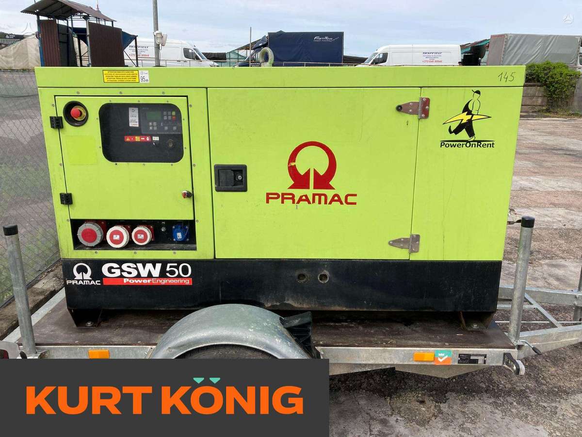 Pramac GSW50, electric generators