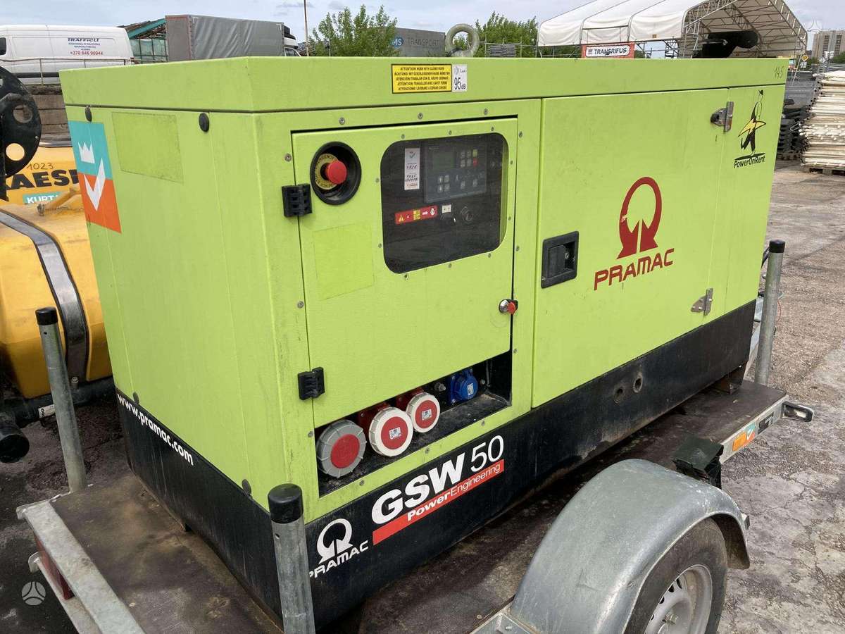 Pramac GSW50, электрогенетаторы