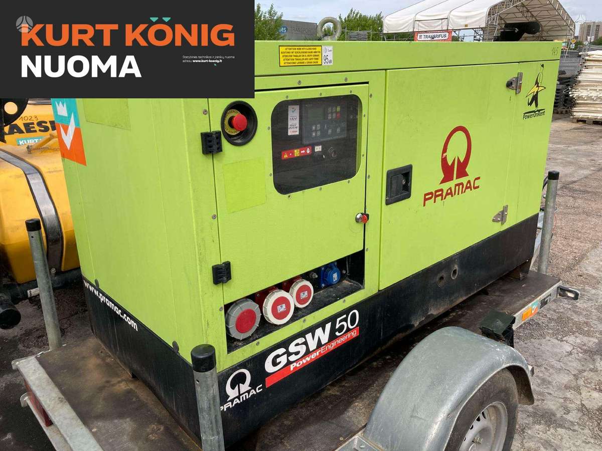 Pramac GSW50, electric generators