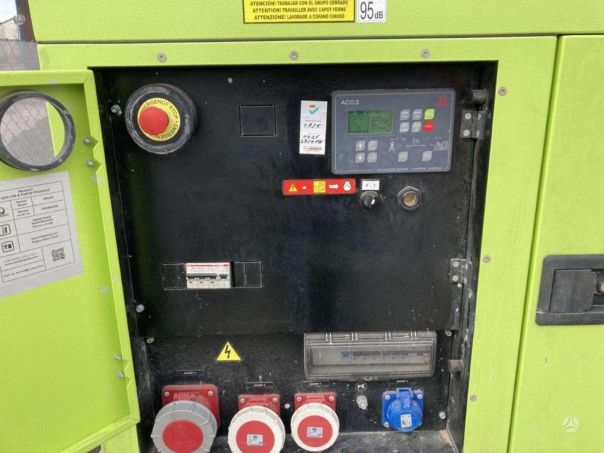Pramac GSW50, elektros generatoriai