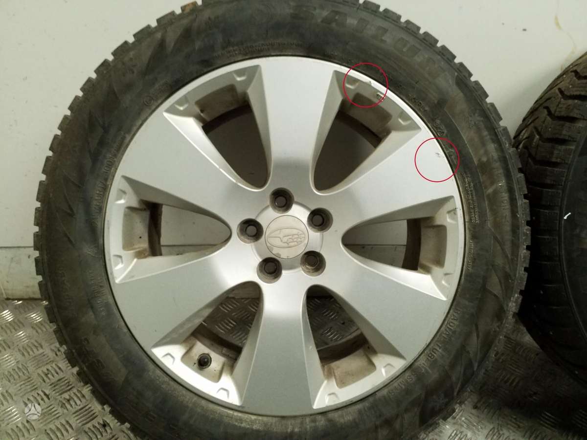Subaru, light alloy, R17