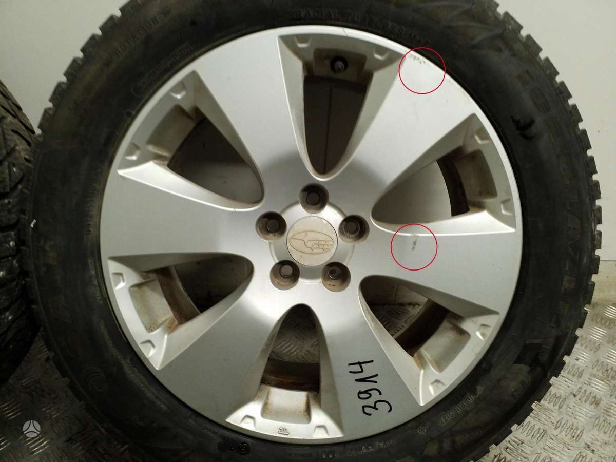 Subaru, light alloy, R17