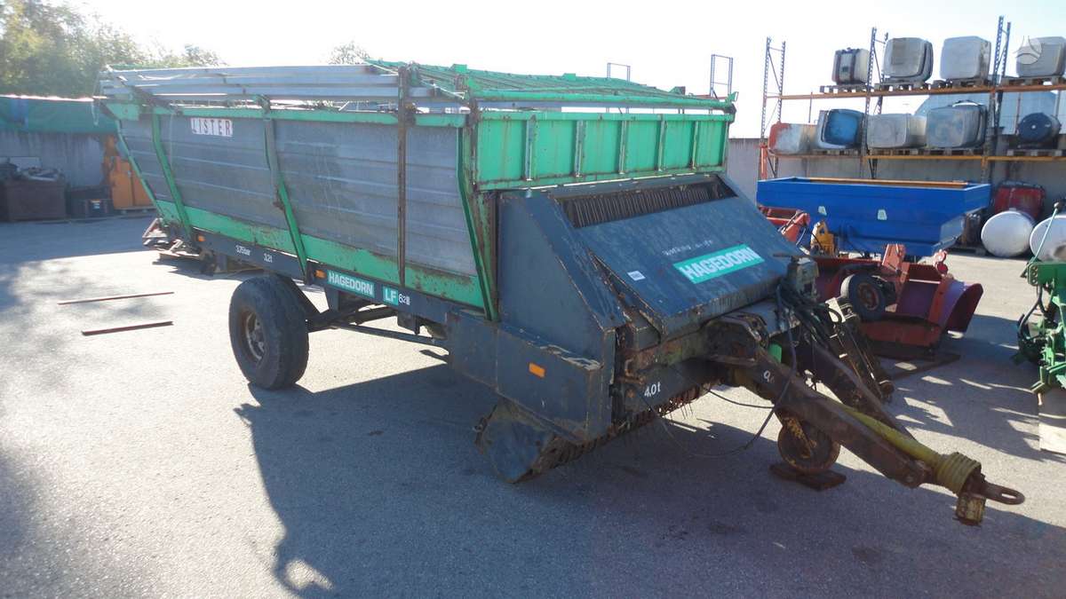 Hagedorn/Wiesent Sieno surinktuvas, trailers, semitrailers