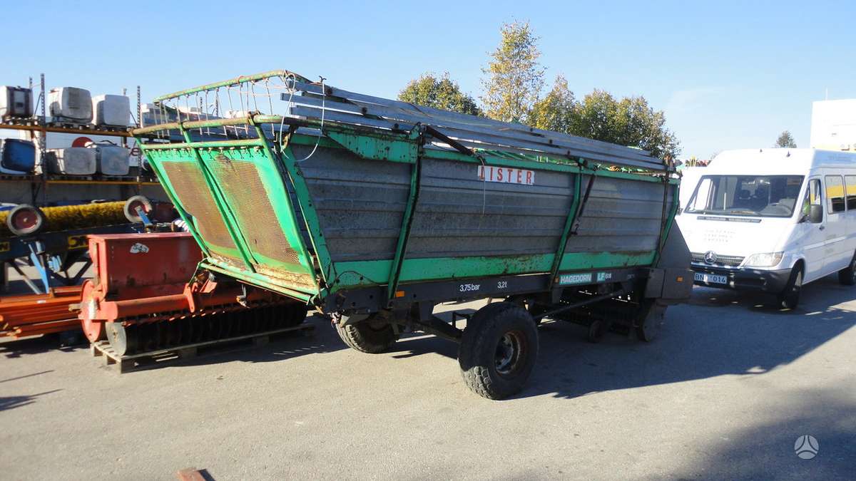 Hagedorn/Wiesent Sieno surinktuvas, trailers, semitrailers