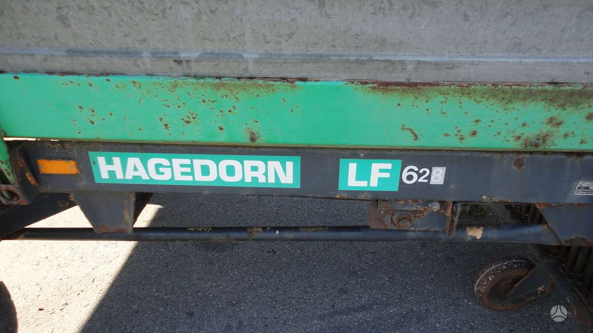 Hagedorn/Wiesent Sieno surinktuvas, trailers, semitrailers