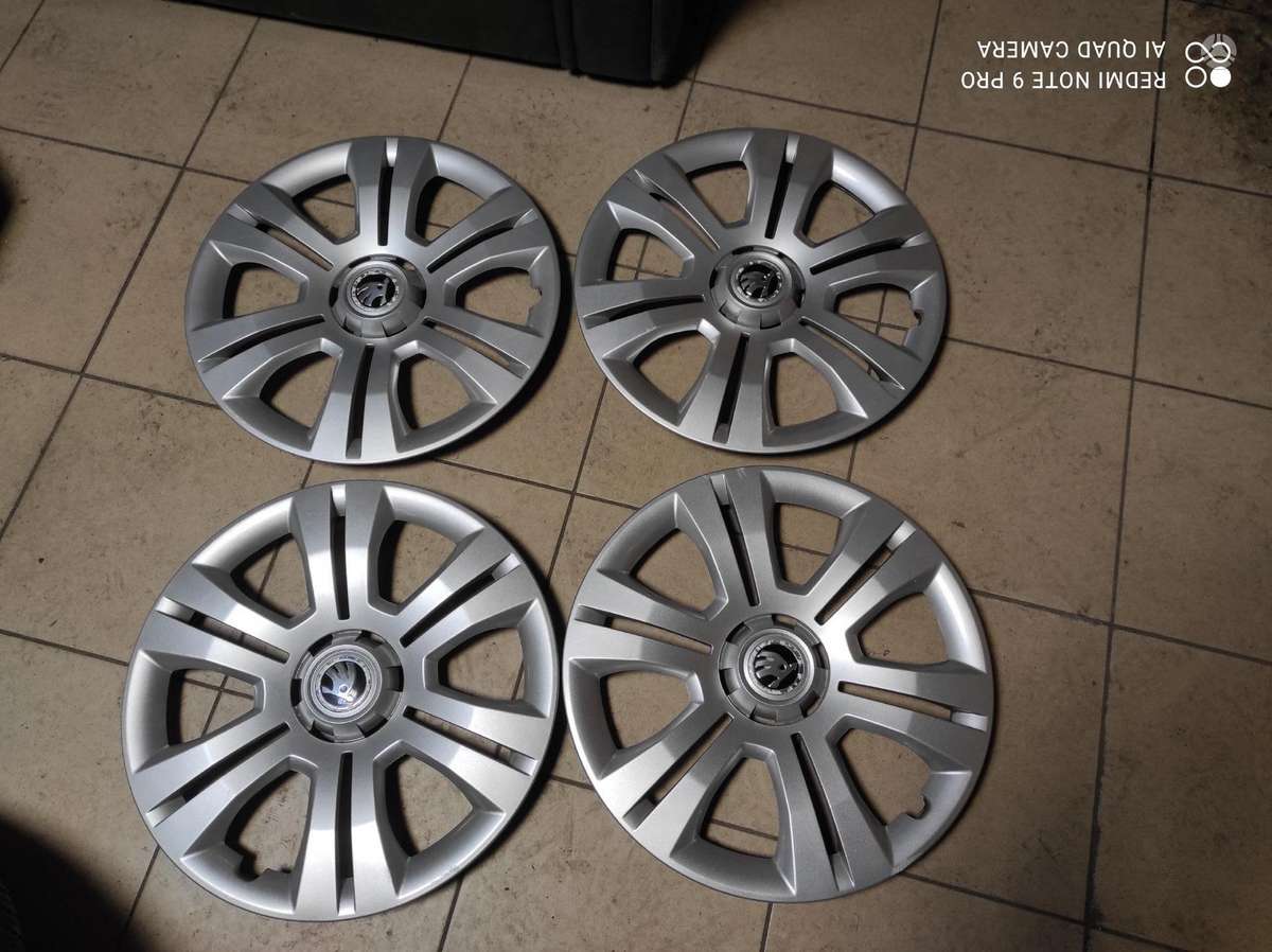 Skoda, wheel covers, R16