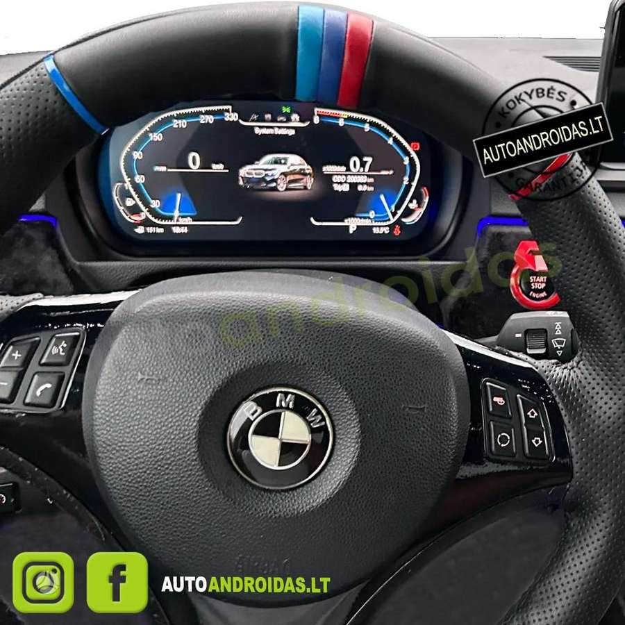 BMW 3 serija instrument panel