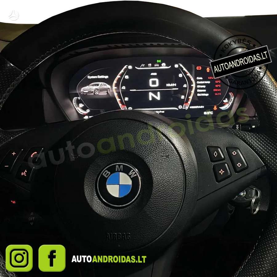 BMW 5 serija instrument panel