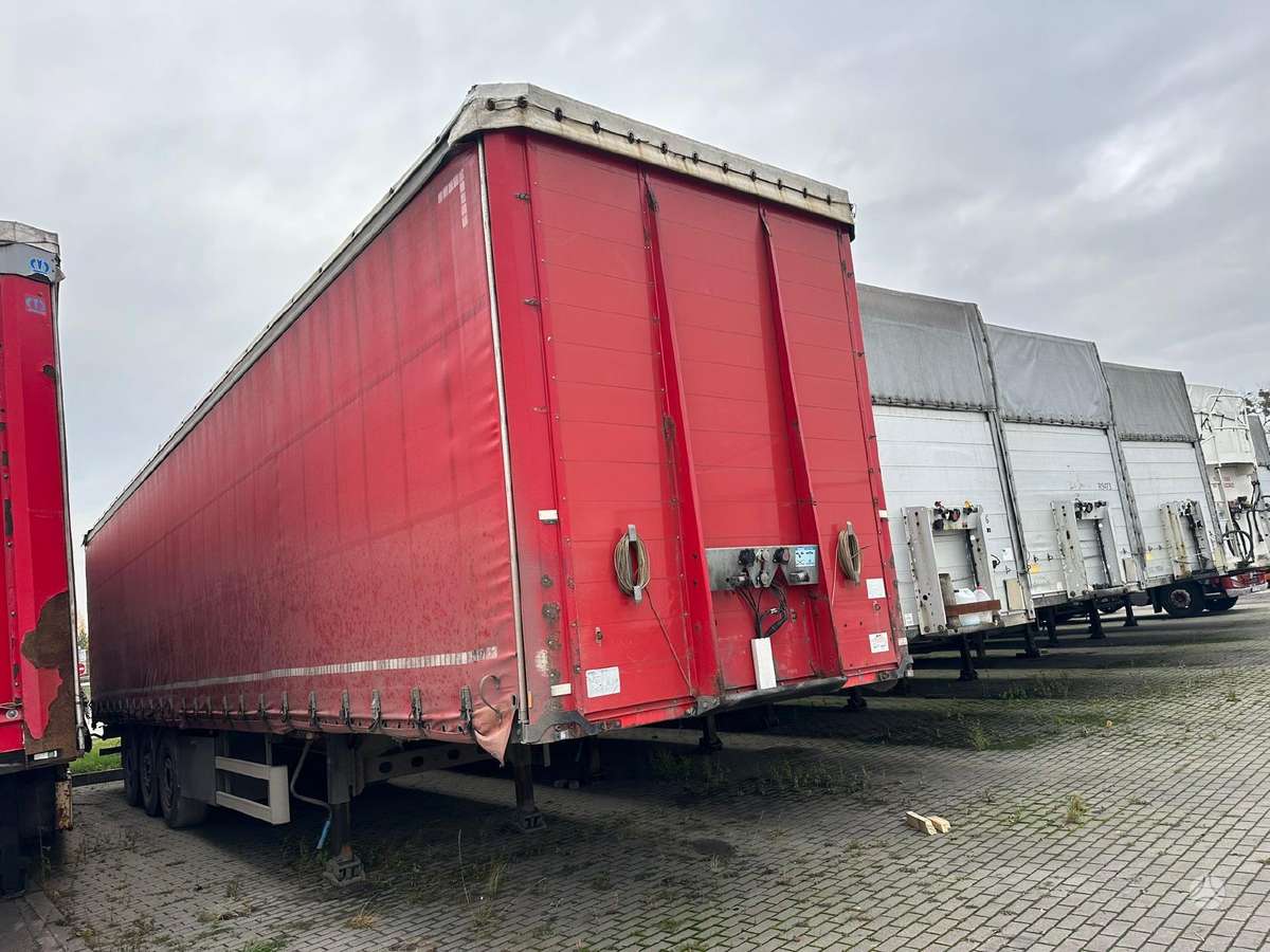 Kässbohrer MAXIMA, dropside with tarpaulin