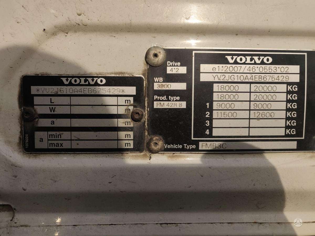 Volvo FM, single sleeper