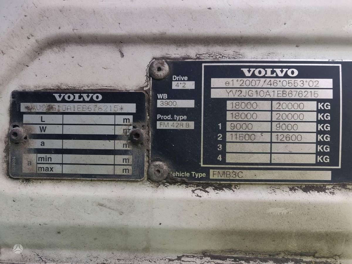 Volvo FM, single sleeper