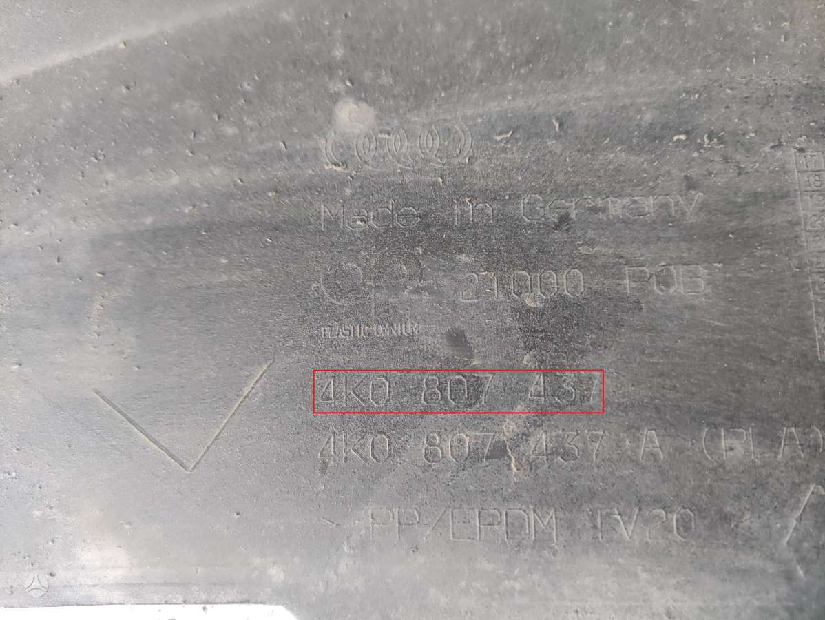 Audi A6, 4K0807437, Cen16440