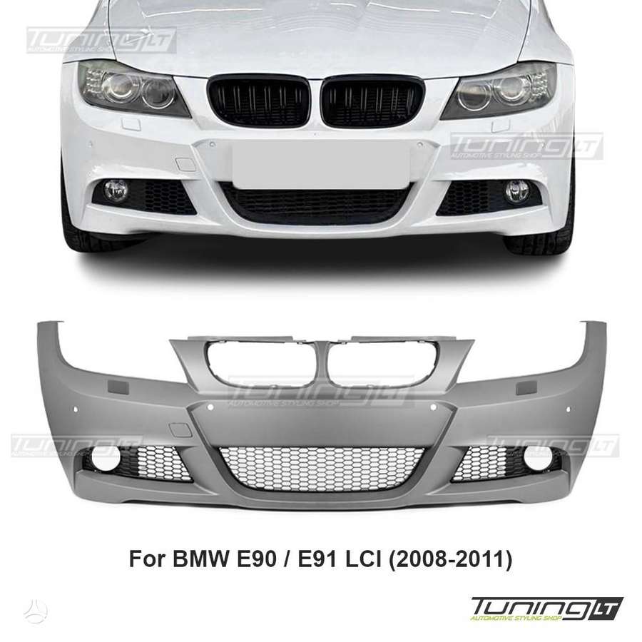 BMW 3 serija Bmw e90 e91 tinkantis priekinis m3 išvaizdos bamperis bmw e92 e
