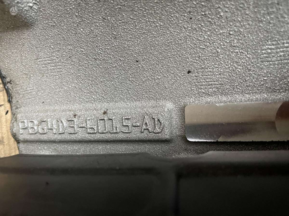 Jaguar F-Pace variklio detalės