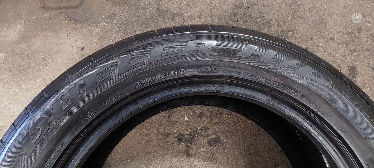 Bridgestone, summer 265/50 R19