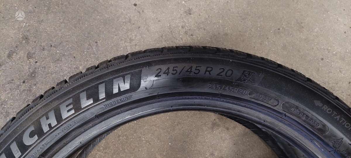 Michelin, žieminės 245/45 R20