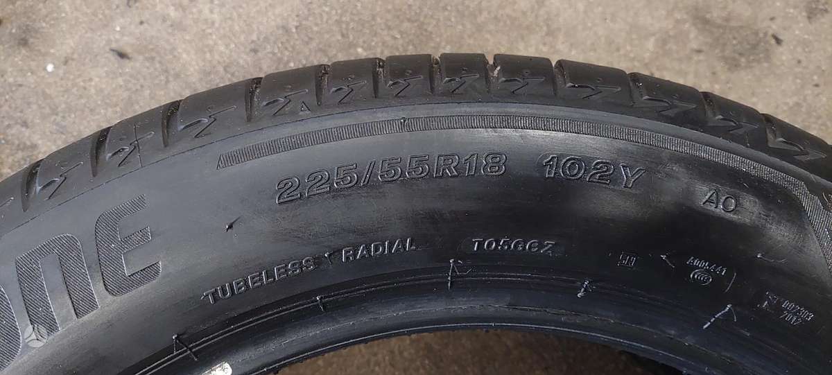 Bridgestone, summer 225/55 R18
