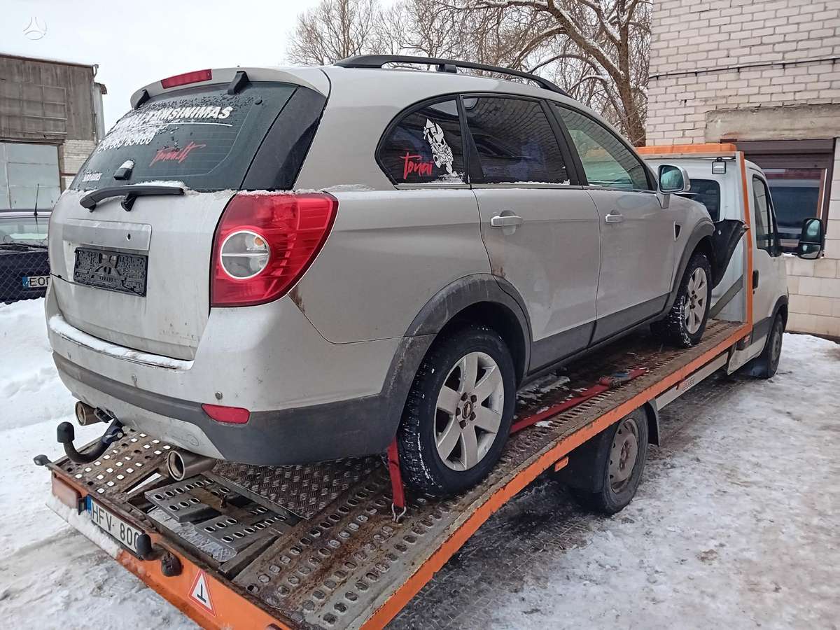 Chevrolet Captiva rezerves daļās