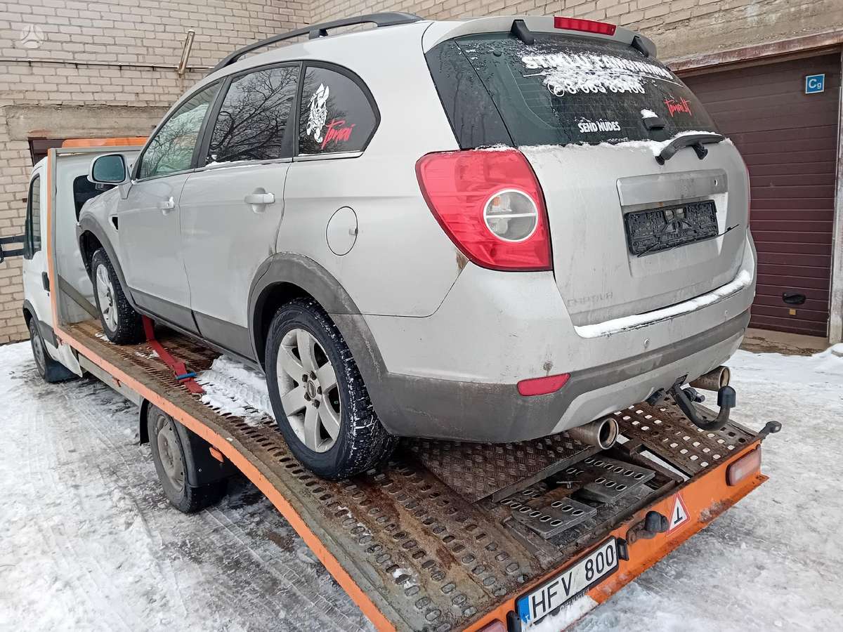 Chevrolet Captiva rezerves daļās