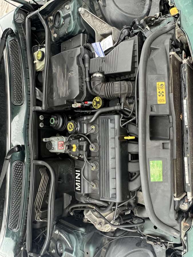 Mini Cooper dalimis. Vokietija 150tkm