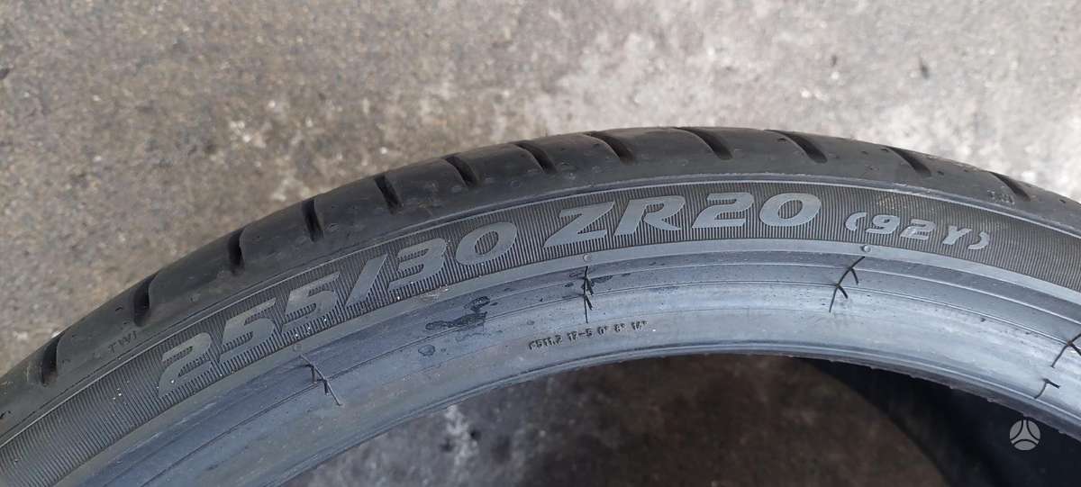 Pirelli, summer 255/30 R20