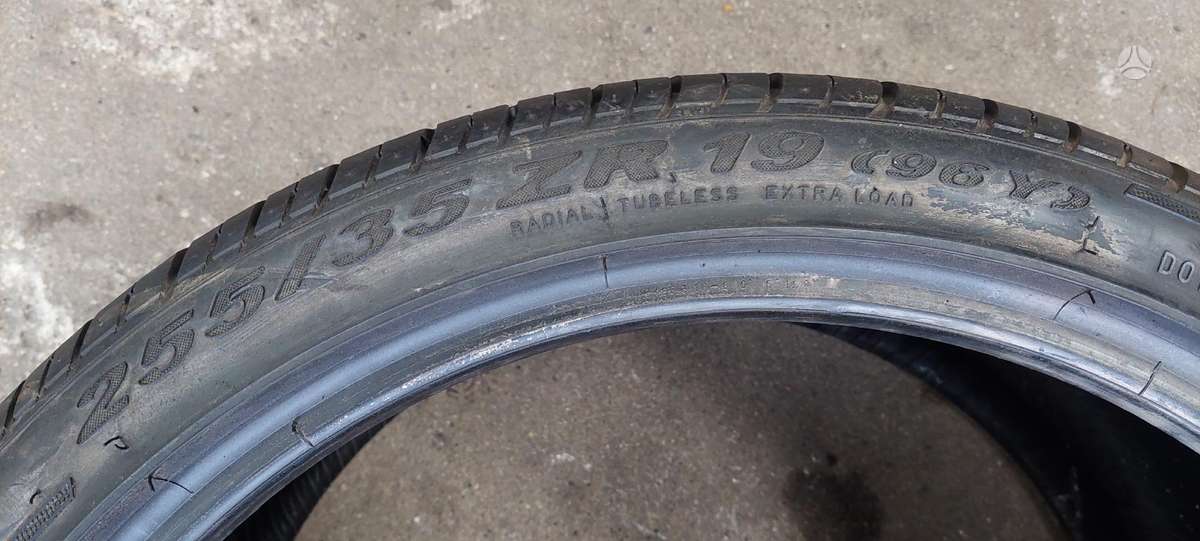 Pirelli, летние 255/35 R19