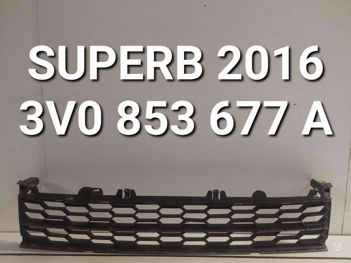 Skoda Superb rezerves daļās