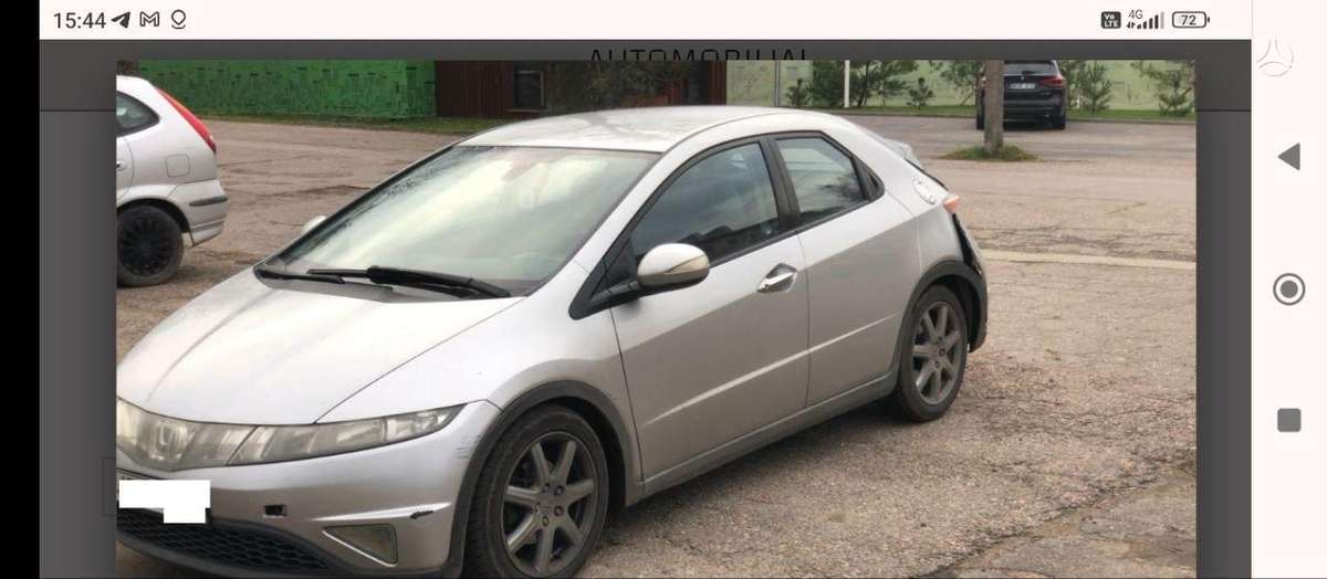 Honda Civic rezerves daļās