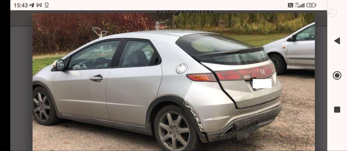 Honda Civic rezerves daļās