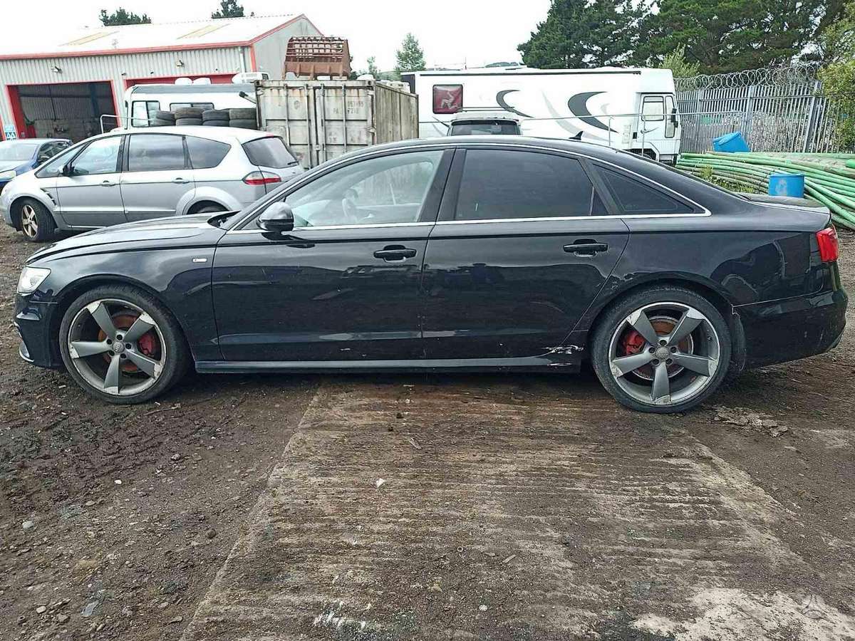 Audi A6 dalimis. Spalvos kodas ly9b