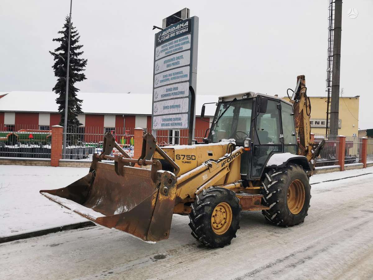 Ford 675d, excavator loader