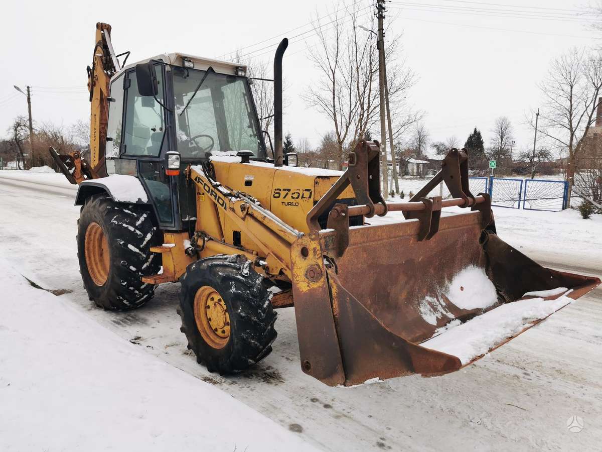 Ford 675d, excavator loader