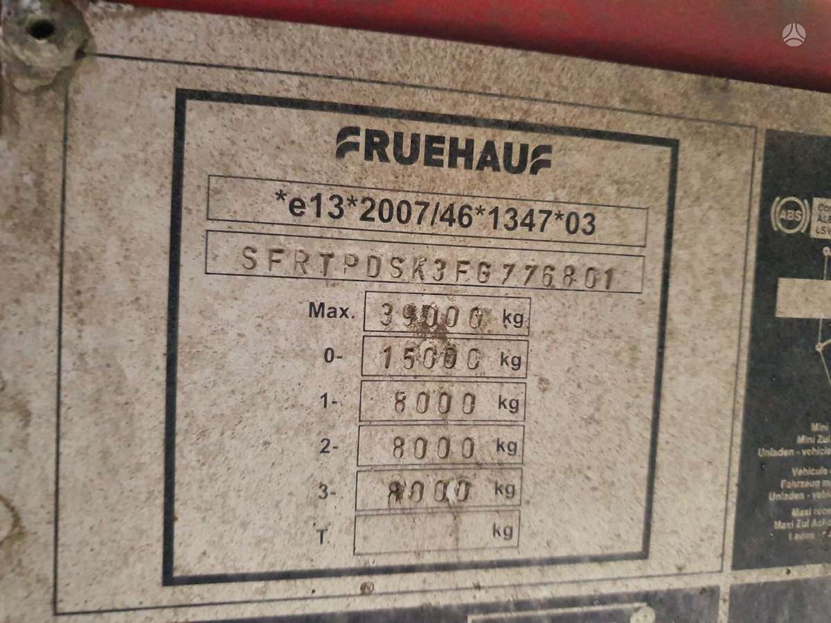 Fruehauf, pašizgāzēji
