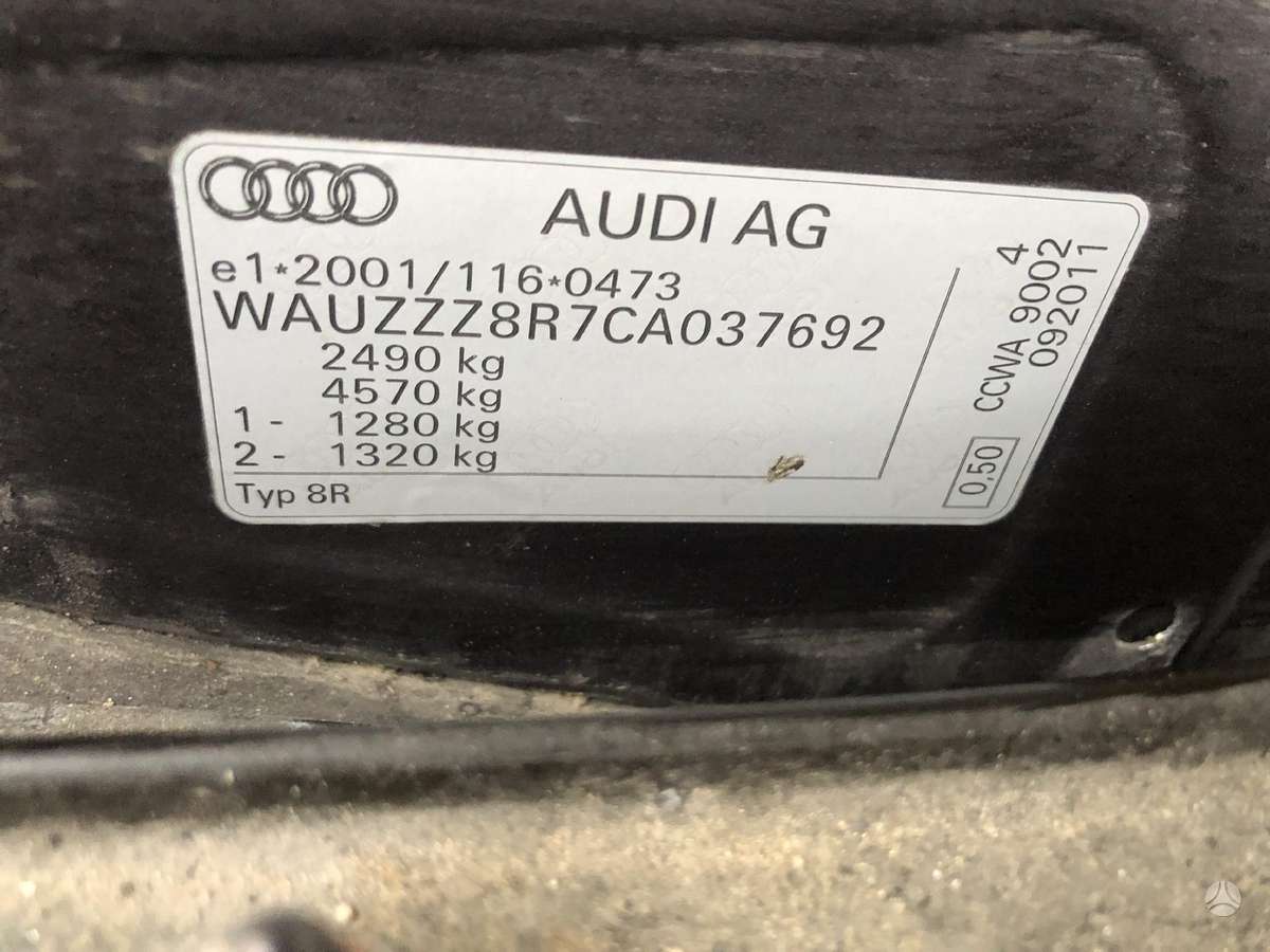 Audi Q5 rezerves daļās. Ccwa